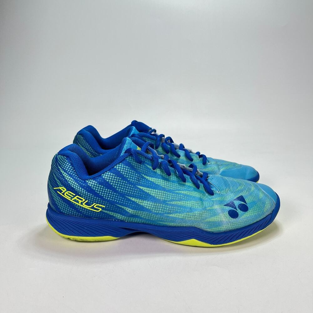 Yonex Power Cushion Aerus Z2 Blue Indoor Court Badminton Shoes Men's Size 8.5